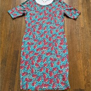 LuLaRoe Julia Floral Sheath Dress